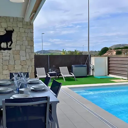 Modern With Private Pool At Golf Vistabella Вилла *